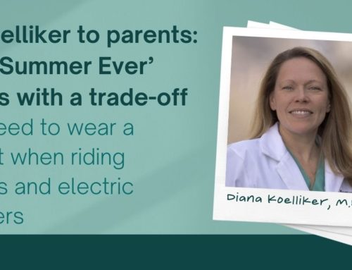 Dr. Koelliker to parents: ‘Best Summer Ever’ comes with a trade-off