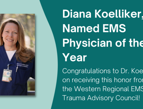 WRETAC Names Diana Koelliker, M.D. EMS Physician of the Year
