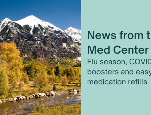 News from the Med Center: Flu season, COVID boosters and easy medication refills